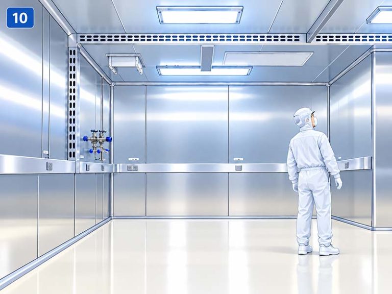 不锈钢密闭房结构与生物安全实验室应用示意