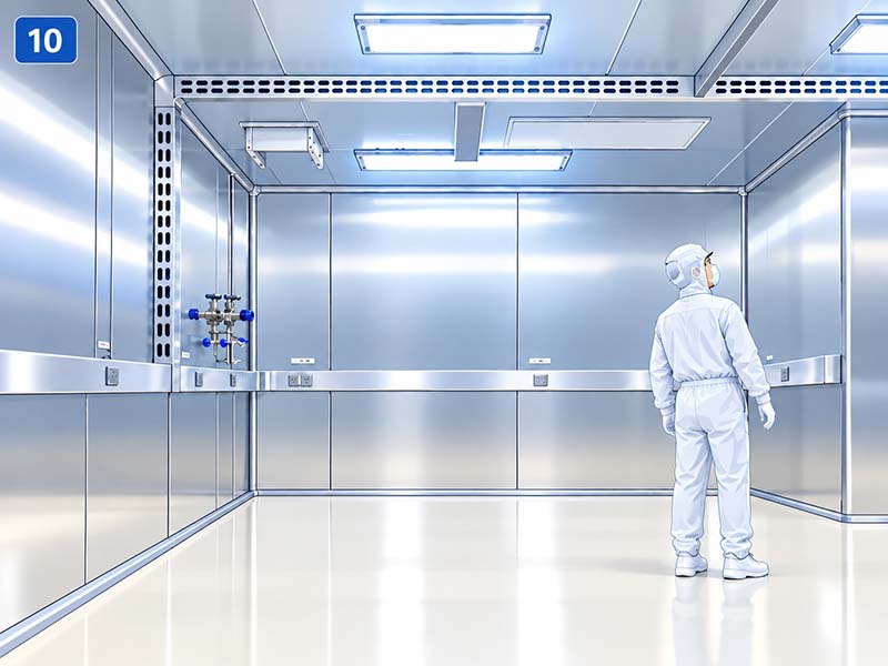 不锈钢密闭房结构与生物安全实验室应用示意